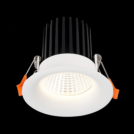Св-к встр. Белый LED 1*10W 4000K 900Lm Ra>90 38° IP20 D85xH75 170-240V ST703.548.10 - фото