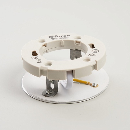 Светильник потолочный Feron HL360 12W, 230V, GX53, белый - фото