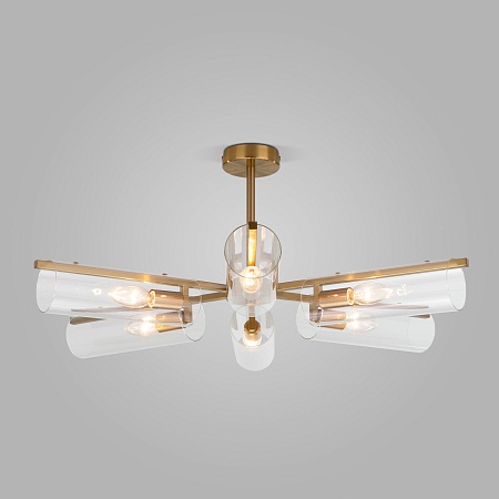 Потолочный светильник Eurosvet 70144/6 латунь - фото