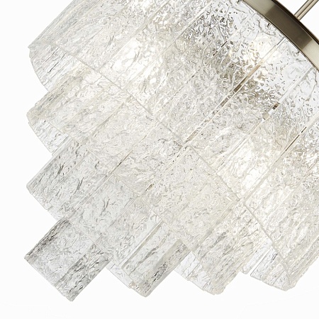 Люстра потолочная ST-Luce Никель/Прозрачный E14 8*60W SL1230.102.08 - фото