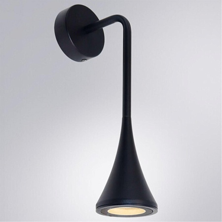 Фасадный светильник ARTE LAMP A2367AL-1BK - фото