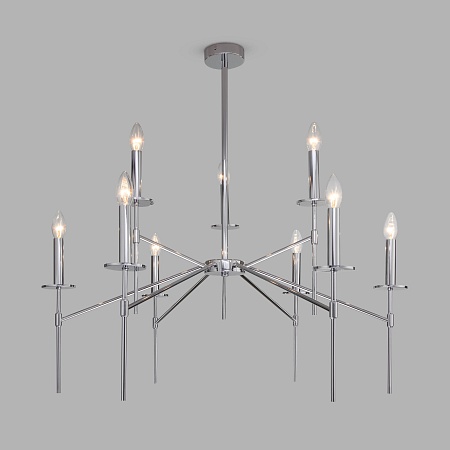 Потолочный светильник Eurosvet 60142/9 хром - фото