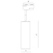 Шинопровод Arte Lamp TRACK ACCESSORIES A511133 - фото