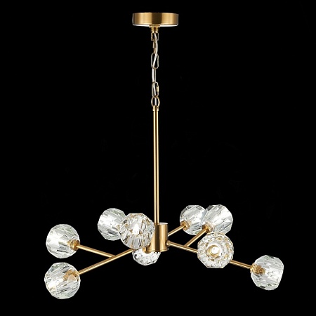 Светильник подвесной ST-Luce Латунь/Прозрачный G9 LED 9*5W SL1166.303.09 - фото