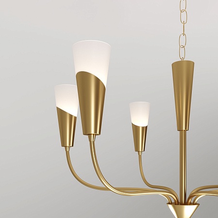 Подвесной светильник Eurosvet 60167/6 латунь - фото