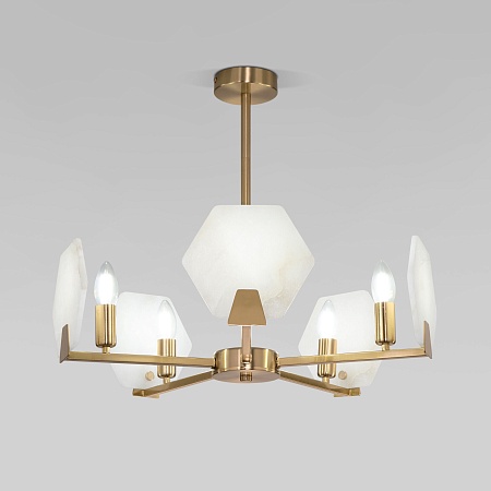 Потолочный светильник Eurosvet 60158/5 латунь - фото