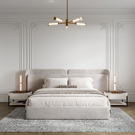 Потолочный светильник Eurosvet 50386/5 LED латунь - фото