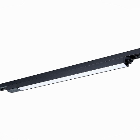 Св-к трек. Черный LED 1*24W 3000K 2 250Lm Ra>98 120 IP20 L600xW34xH33 180-240V ST366.438.24 - фото