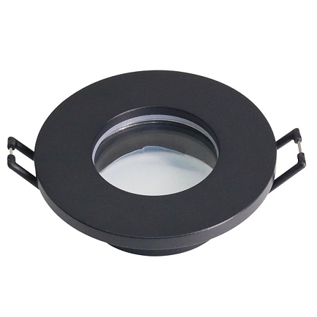 Светильник встраиваемый Feron DL3114 потолочный MR16 G5.3 черный - фото