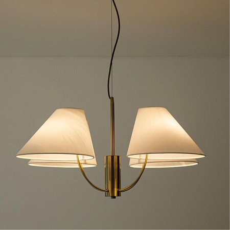 Подвесная люстра Arte Lamp RONDO A4086LM-4AB - фото
