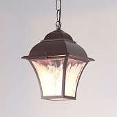 Уличный подвесной светильник Apus H шоколад IP33 GL 1009H