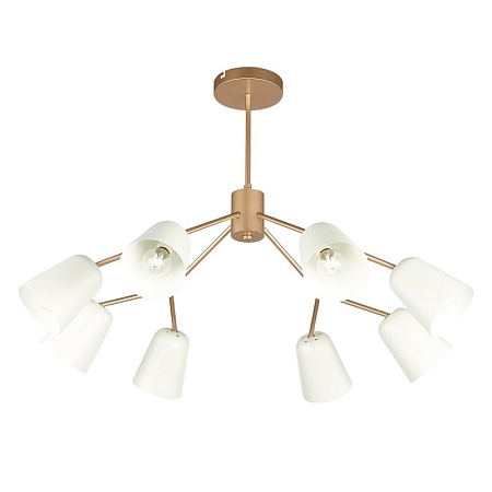 Светильник потолочный Золотистый/Белый E14 8*40W SLE155902-08 - фото