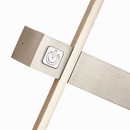 Светильник настенный ST-Luce Никель/Никель LED 1*10W 4000K SL1589.101.01 - фото