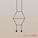 Подвесной Светильник Via Wireflow Polyhedral 2 Lineal Pendant Light Imperiumloft 152907-22 - фото