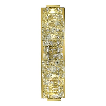 Бра ST-Luce Золотистый/Прозрачный LED 1*15W SL6010.201.15 - фото