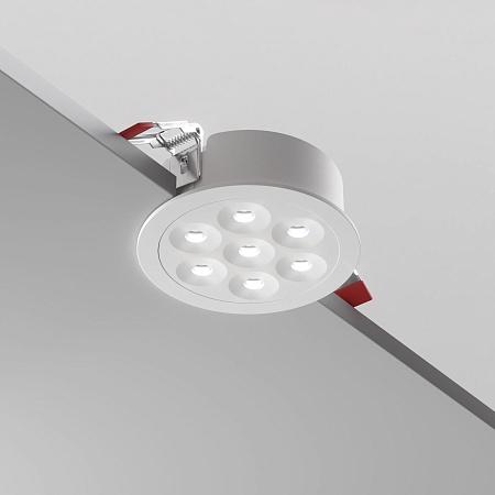 Встраиваемый светодиодный светильник 15278/LED 10W белый 15278/LED Elektrostandard - фото