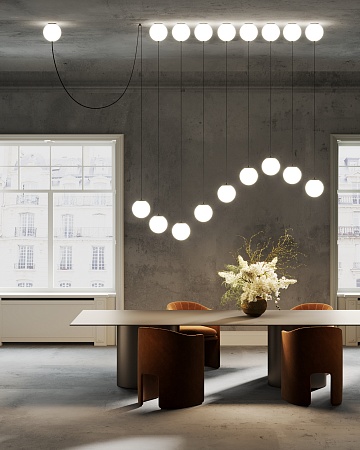 Подвесной светильник Maytoni MOD427PL-L20B3K1 - фото