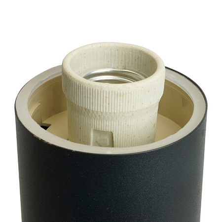 Светильник садово-парковый Feron DH042-650, Техно столб, max.18W E27 230V, черный - фото