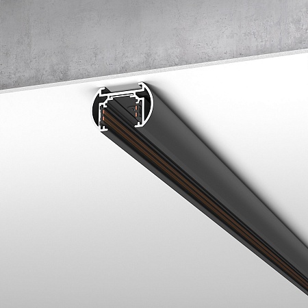 Шинопровод накладной черный 2 м Slim Magnetic 85133/00 Elektrostandard - фото