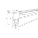 Slim Magnetic Шинопровод встраиваемый белый (2м) 85087/00 85087/00 Elektrostandard - фото