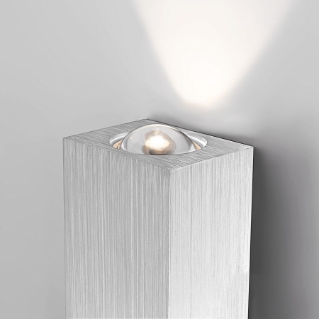 Настенный светодиодный светильник Petite LED 40110/LED сталь Elektrostandard - фото