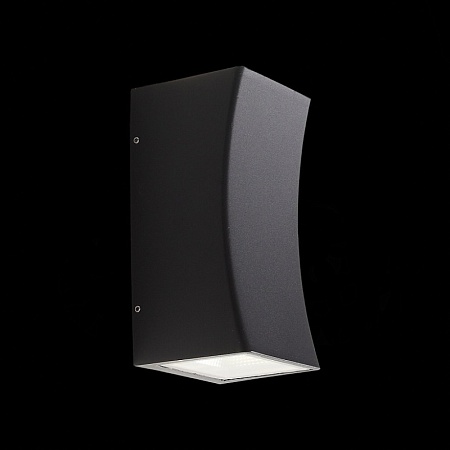 Светильник уличный настенный ST-Luce Черный кварцевый LED 2*5W 4000K SL088.421.02 - фото