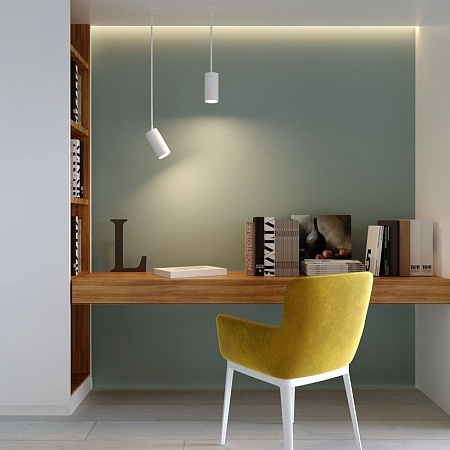 Встраиваемый подвесной светодиодный светильник Drop 8W 4200K черный 50242 LED - фото