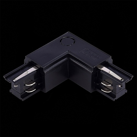 Угловой токоподвод правый для трехфазного шинопровода ST-Luce Черный ST030.409.15R - фото