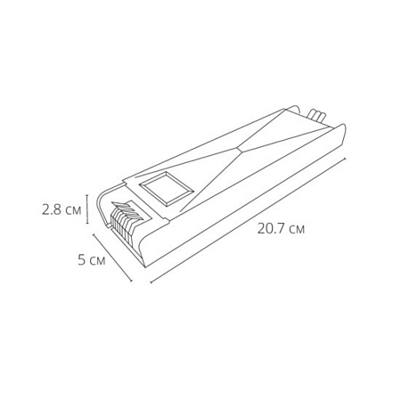 Блок питания 24В 150Вт 6.25А Arte lamp PRO A240205N - фото
