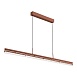 Светильник подвесной ST-Luce терракотовый/прозрачный LED 1*32W 4000K SL1018.603.04 - фото
