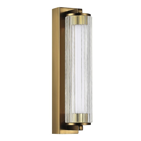 Светильник настенный ST-Luce Латунь/Прозрачный LED 1*8W 4000K SL6224.301.01 - фото