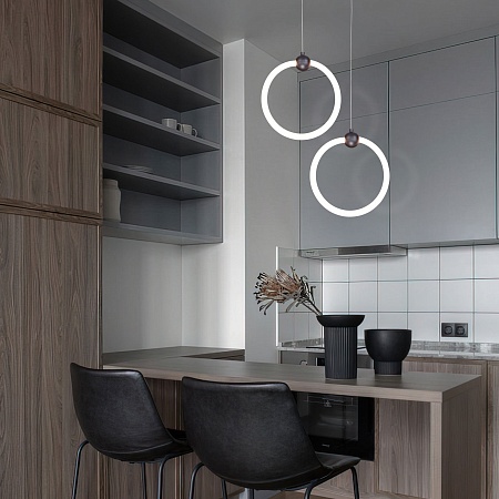 Подвесной акцентный светильник Eurosvet 90166/1 черный - фото