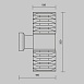 Настенный светильник (бра) Outdoor Bronx O576WL-02B - фото