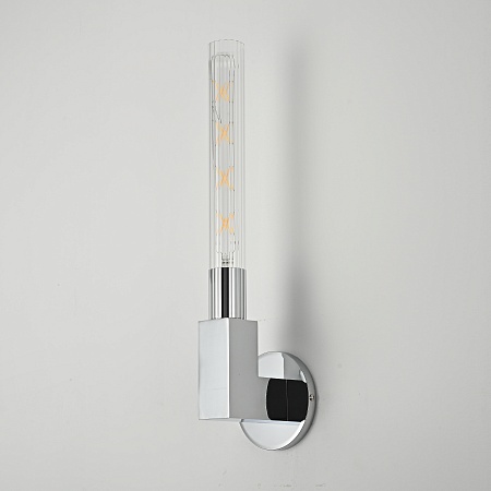 Бра Canelle Wall Lamp Single Sconces Chrome Imperiumloft 147230-22 - фото
