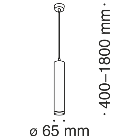 Подвесной светильник Technical P020PL-01MG - фото