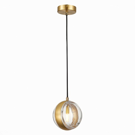 Подвес ST-Luce Латунь/Прозрачный G9 1*5W SL1156.303.01 - фото