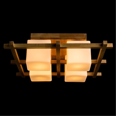 Потолочная люстра Arte Lamp WOODS A8252PL-4BR - фото