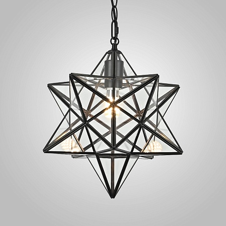 Люстра Black Star Clear Glass 35 См Imperiumloft 189644-26 - фото
