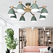 Потолочная Люстра Folke 8 Gray Imperiumloft 178024-26 - фото