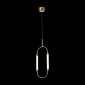 Подвес ST-Luce Латунь/Белый LED 2*4W 3000K SL6004.303.02
