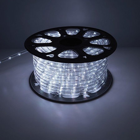 Дюралайт светодиодный Feron LED-R2W 2-х жильный, RGB 1,44Вт/м 24LED/м 50м 230V - фото