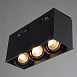 Точечный накладной светильник Arte Lamp CARDANI PICCOLO A5942PL-3BK - фото