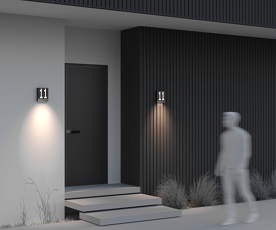 Настенный светильник (бра) Outdoor O475WL-L10GF3K - фото