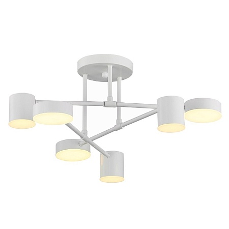 Светильник потолочный Белый/Белый LED 6*7W 4000K SLE201052-06 - фото