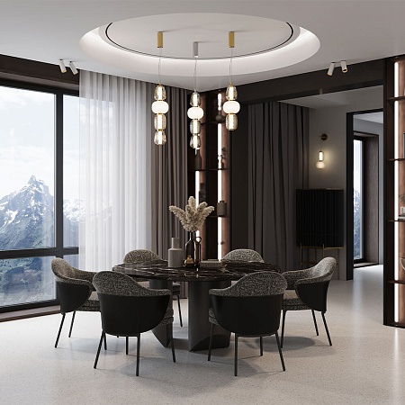 Подвесной светильник Maytoni Pattern MOD267PL-L28G3K - фото