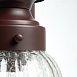 Светильник садово-парковый Feron PL540 на стену вниз 60W E27 230V, коричневый - фото