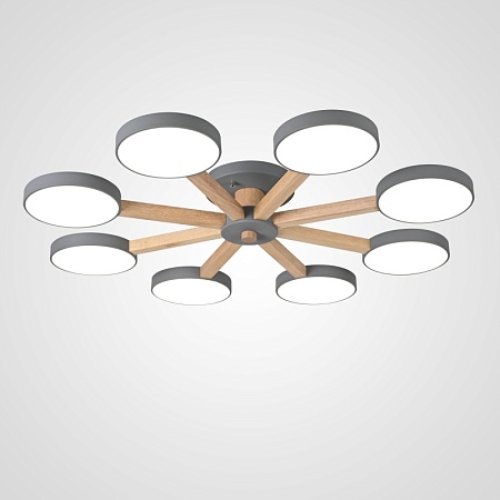 Потолочная Люстра Turna 8 Gray Imperiumloft 178342-26 - фото