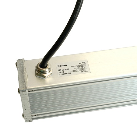 Светодиодный линейный прожектор для подсветки стен Feron LL-890 36W красный 85-265V IP65 - фото