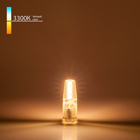 Светодиодная лампа JC 3W 12V 360° 3300K G4 BLG411 Elektrostandard - фото