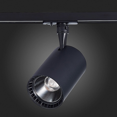 Св-к трек. Черный LED 1*15W 4000K 1 350Lm Ra≥90 36° IP20 L118xW78xH174 100-240V ST351.446.15.36 - фото